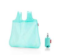 reisenthel mini maxi shopper pocket glacier blue Maße: 45 x 53,5 x 7 cm / Volumen: 15 l / waschbar bei 30 °C