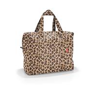 reisenthel mini maxi touringbag leo macchiato -faltbare kompakte Reisetasche mit Trolley-Aufsteckfunktion - wasserabweisend