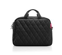 Reisenthel Laptoptasche, Schwarz, Kunststoff, 40x28.5x10 cm, gepolstertes Hauptfach, verstellbarer Schultergurt, abnehmbarer Reißverschluss, Arbeitszimmer, Bürozubehör