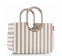 reisenthel OR6056 loopshopper L Einkaufstasche Tragetasche summerstripes coffee
