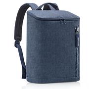 Reisenthel Travelling Overnighter Rucksack M 41 cm - Herringbone Dark Blue