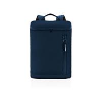 reisenthel overnighter-Backpack M - sportlich-eleganter Rucksack, Laptopfach, wasserabweisend, Couleur:Dark Blue