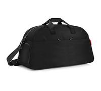 reisenthel overnighter Plus Black - extra große smarte Reise-/Sporttasche, wasserabweisend, funktionell mit vielen Innen- und Außentaschen