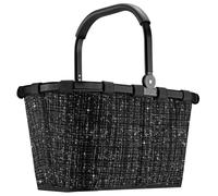 Reisenthel - Reisenthel Carrybag Einkaufskorb mit Alurahmen Boucle Black Schwarz