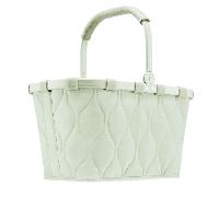 Reisenthel - Reisenthel Carrybag Einkaufskorb mit Alurahmen Puffer Iced Matcha Grün