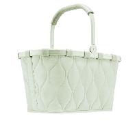 Reisenthel - Reisenthel Carrybag Einkaufskorb mit Alurahmen Puffer Iced Matcha Grün