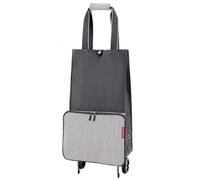 Reisenthel - Reisenthel foldabletrolley Einkaufsroller 30l herringbone grey Grau