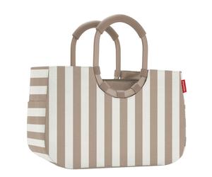 Reisenthel - Reisenthel Loopshopper M frame mit Alugriffen und Organizer summerstripes coffee Multicolor