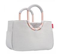 Reisenthel - Reisenthel loopshopper M frame mit Alugriffen und Organizer twist sky rose Grau