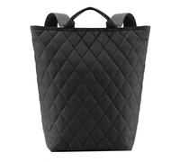 reisenthel shopper-backpack rhombus black - urbaner und stylischer Rucksack, Laptopfach, modernes Design, Couleur:rhombus black