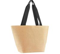 REISENTHEL ZS7078 SHOPPER M Gym Bag Damen RAFFIA NERO Größe Unica