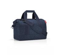 Reisenthel Reisetasche 18 Liter ALLROUNDER M TWIST NAVY, 42 x 33 cm - Blau - Polyester - wasserabweisend - abnehmbarer Schultergurt