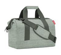 Reisenthel Reisetasche 18 Liter ALLROUNDER M TWIST SAGE, 42 x 33 cm - Grün - Polyester - wasserabweisend - abnehmbarer Schultergurt
