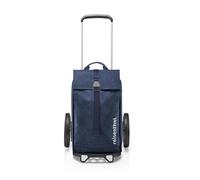 Reisenthel Reisetasche 40 Liter CITYCRUISER TWIST NAVY, 24 x 55 cm - Blau - Polyester - mit abnehmbarem Transportgestell