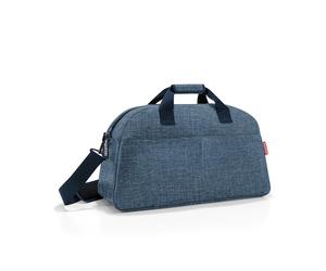 Reisenthel Reisetasche 45 Liter OVERNIGHTER TWIST BLUE, 60 x 34 cm - Blau - Polyester - wasserabweisend - verstellbarer Schultergurt