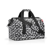 Reisenthel Reisetasche Allrounder L leo nero, Mehrfarbig, Textil, 48x39.5x29 cm, Innensteckfächer, Tragehenkel, verstellbarer Schultergurt, Freizeit, Koffer & Taschen, Reisetaschen