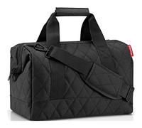 Reisenthel Reisetasche allrounder M rhombus schwarz, 40x33.5x24 cm