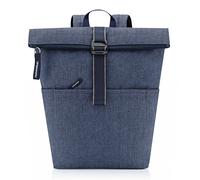 reisenthel Rolltop Rucksack rolltop backpack Herringbone Dark Blue (22 Liter) Navy
