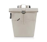 reisenthel rolltop backpack herringbone sand