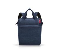 Reisenthel Rucksack 12 Liter ALLROUNDER R TWIST NAVY, 31 x 39 cm - Blau - Polyester - wasserabweisend - verstellbare Schultergurte
