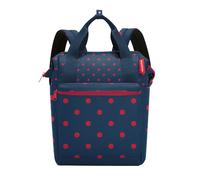 reisenthel Rucksack allrounder 12 Liter - mixed dots red - mixed dots red Blau