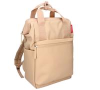 reisenthel allrounder backpack mix caramel - Rucksack und Tragetasche in einem - Mit Stecklasche für Reisetrolleys