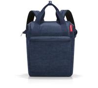Reisenthel Rucksack 12 Liter ALLROUNDER R TWIST NAVY, 31 x 39 cm - Blau - Polyester - wasserabweisend - verstellbare Schultergurte