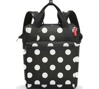 reisenthel® Rucksack allrounder R 31,0 x 17,0 x 39,0 cm schwarz/weiß 12,0 l