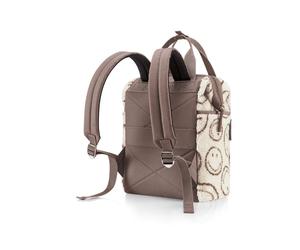 reisenthel Rucksack Allrounder R Polyester Smiley Teddy Chocolate