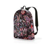 reisenthel mini maxi rucksack paisley black - faltbarer kompakter Rucksack -wasserabweisend