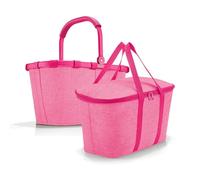 reisenthel Set aus carrybag BK + coolerbag UH BKUH, frame twist pink, Unisex
