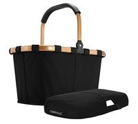 Reisenthel Set aus Carrybag BK + Cover BP BKBP – Rahmen gold/schwarz & schwarz – Unisex