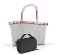reisenthel Set aus carrybag BK, thermocase OY SBKOY, frame twist sky rose + b