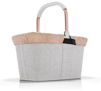 reisenthel Set Carrybag mit Cover BPBK, frame twist sky rose + twist coffee, Unisex