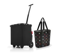 reisenthel Set Carrycruiser + Thermoshopper OEOV, frame black + dots, Unisex