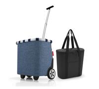 reisenthel Set Carrycruiser + Thermoshopper OEOV, twist blue + black, Unisex