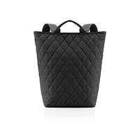reisenthel shopper-backpack rhombus black - urbaner und stylischer Rucksack, Laptopfach, modernes Design, Couleur:rhombus black