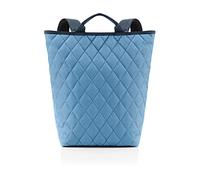 reisenthel shopper-backpack rhombus blue - urbaner und stylischer Rucksack, Laptopfach, modernes Design