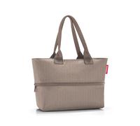 reisenthel shopper e1 herringbone mokka