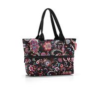 reisenthel shopper e1 paisley black - Großraumtasche - Platz für den kleinen und den großen Einkauf