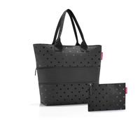 Reisenthel SHOPPER E1 SET #1 in Farbe glossy dots black