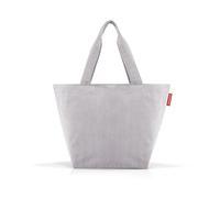 reisenthel shopper M in cord grey - Geräumige Shopping Bag und edle Handtasche in einem - Aus wasserabweisendem Material
