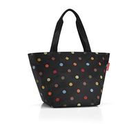 reisenthel shopper M in Dots - Geräumige Shopping Bag und edle Handtasche in einem - Aus wasserabweisendem Material