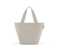 reisenthel shopper M in Herringbone sand - Geräumige Shopping Bag und edle Handtasche in einem - Aus wasserabweisendem Material