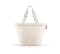 reisenthel shopper puffer stone - Geräumige Shopping Bag und edle Handtasche in einem - Aus wasserabweisendem Material