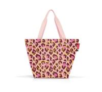 reisenthel shopper smiley® leo blush - Geräumige Shopping Bag und edle Handtasche in einem - Aus wasserabweisendem Material