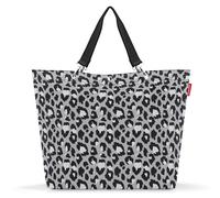 reisenthel shopper XL leo nero - Geräumige Shopping Bag und edle Handtasche in einem - Aus wasserabweisendem Material