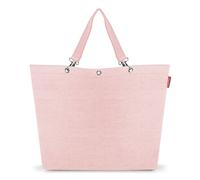 reisenthel shopper XL twist blush - Geräumige Shopping Bag und edle Handtasche in einem - Aus wasserabweisendem Material