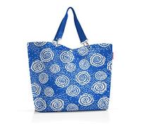 reisenthel shopper XL batik blue - Geräumige Shopping Bag und edle Handtasche in einem - Aus wasserabweisendem Material