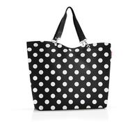 reisenthel shopper XL dots white - Geräumige Shopping Bag und edle Handtasche in einem - Aus wasserabweisendem Material